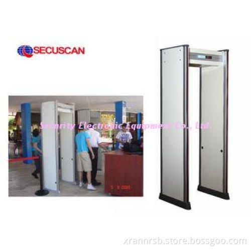 Anti-interference Body Scanner Metal Detector Gate with 6 P